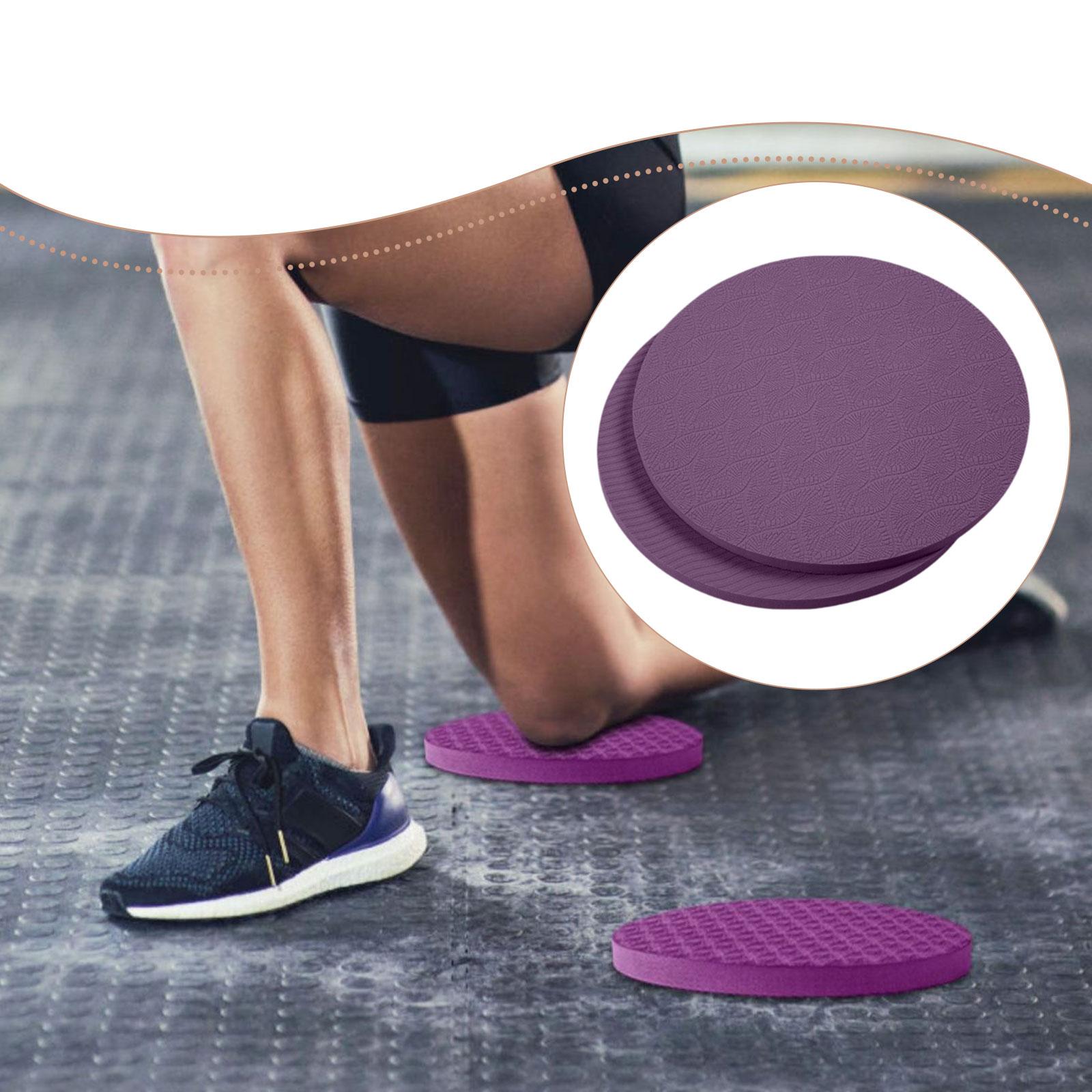 Pilates Yoga Mat Thickness - Yoga kniebeschermerset, antislip, ronde oefenmatten, dikke
