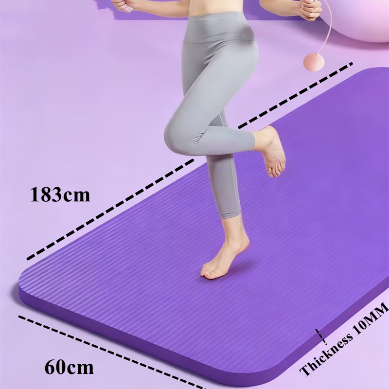 Training 183x60cm Antislip Tra - Pilates Yoga Mat Thickness recensie en prijs